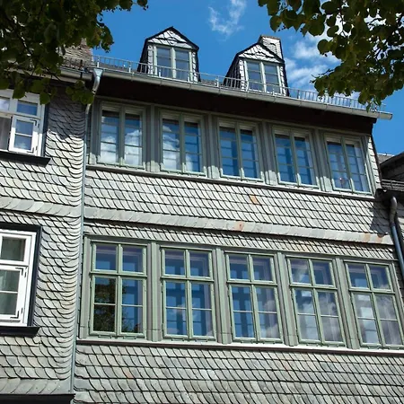 Haus Mittenmank am Marktplatz Goslar Exterior foto